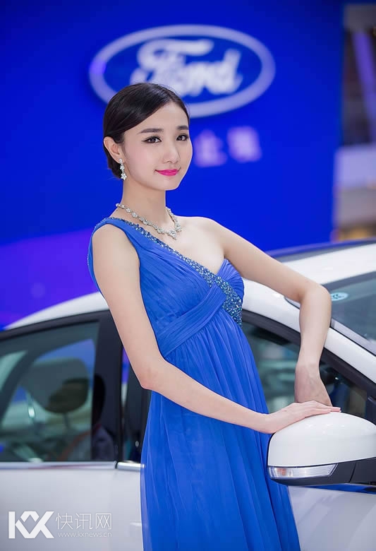 2014西安车展美女模特高清图集